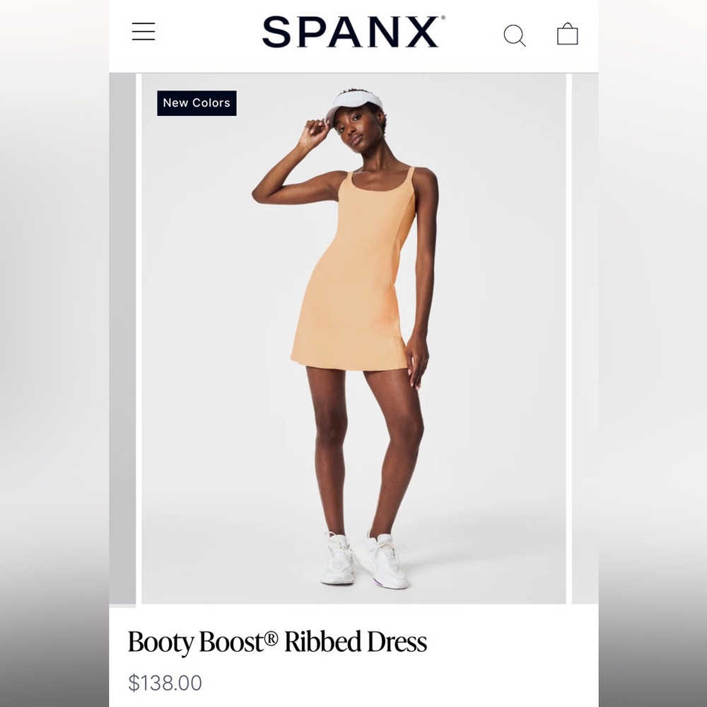 SPANX booty boost active dress